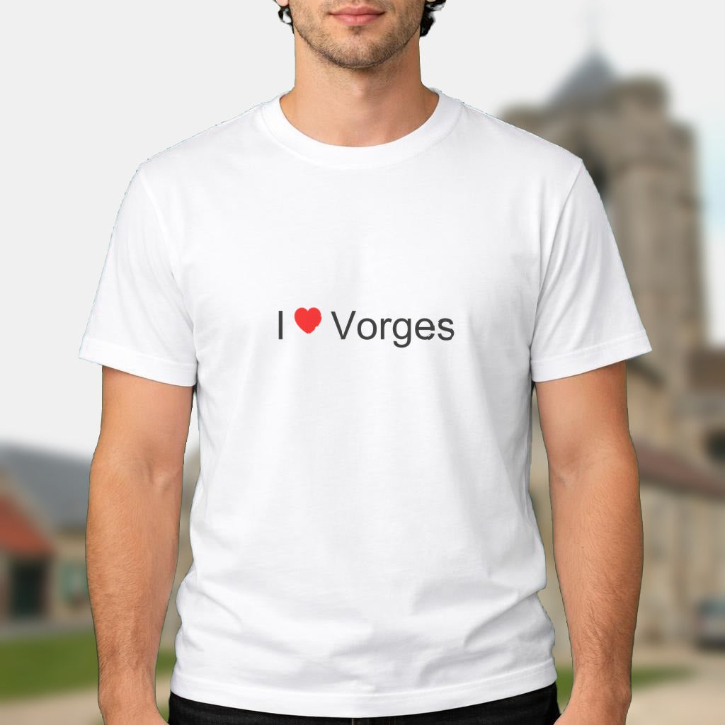 T-shirt I love vorges