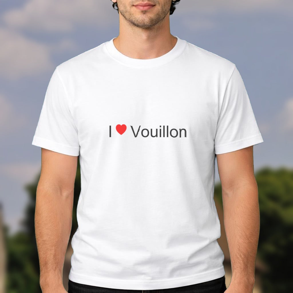T-shirt I love vouillon