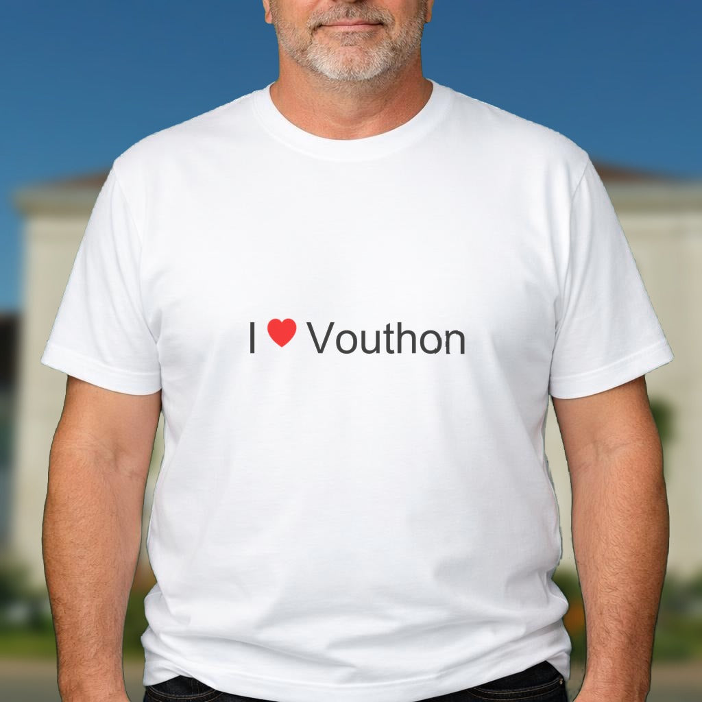 T-shirt I love vouthon
