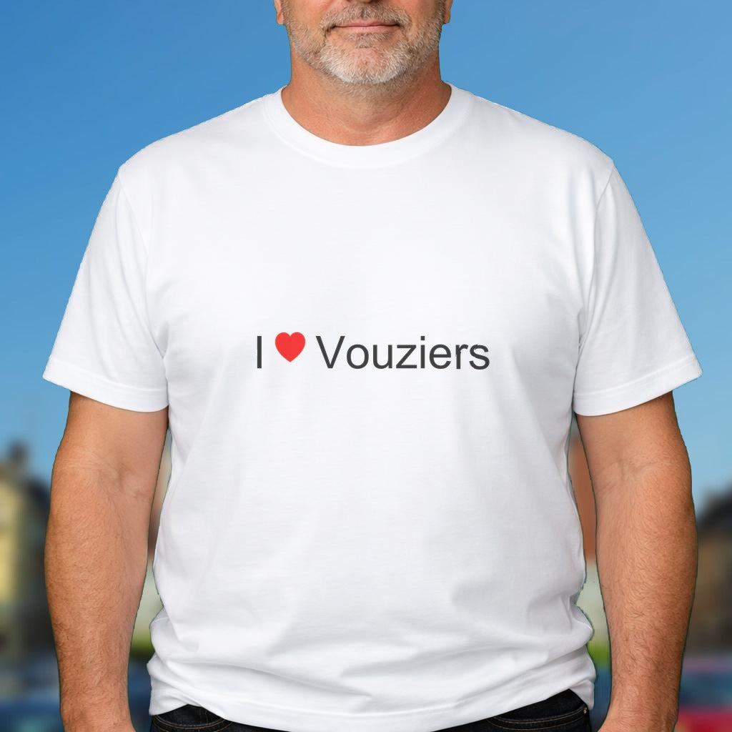T-shirt I love vouziers