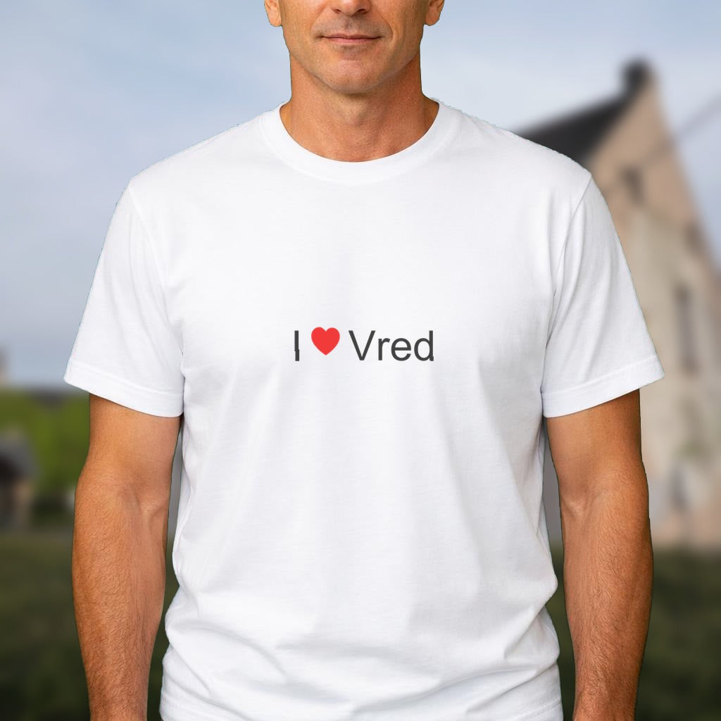 T-shirt I love vred