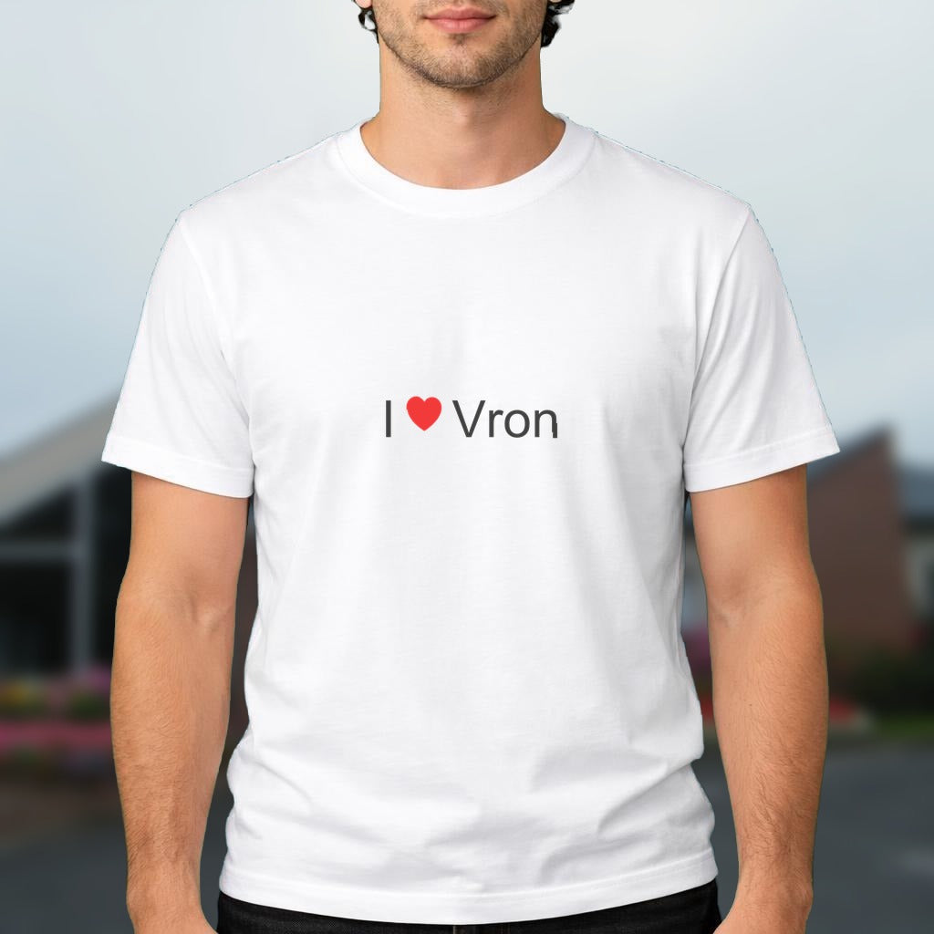 T-shirt I love vron