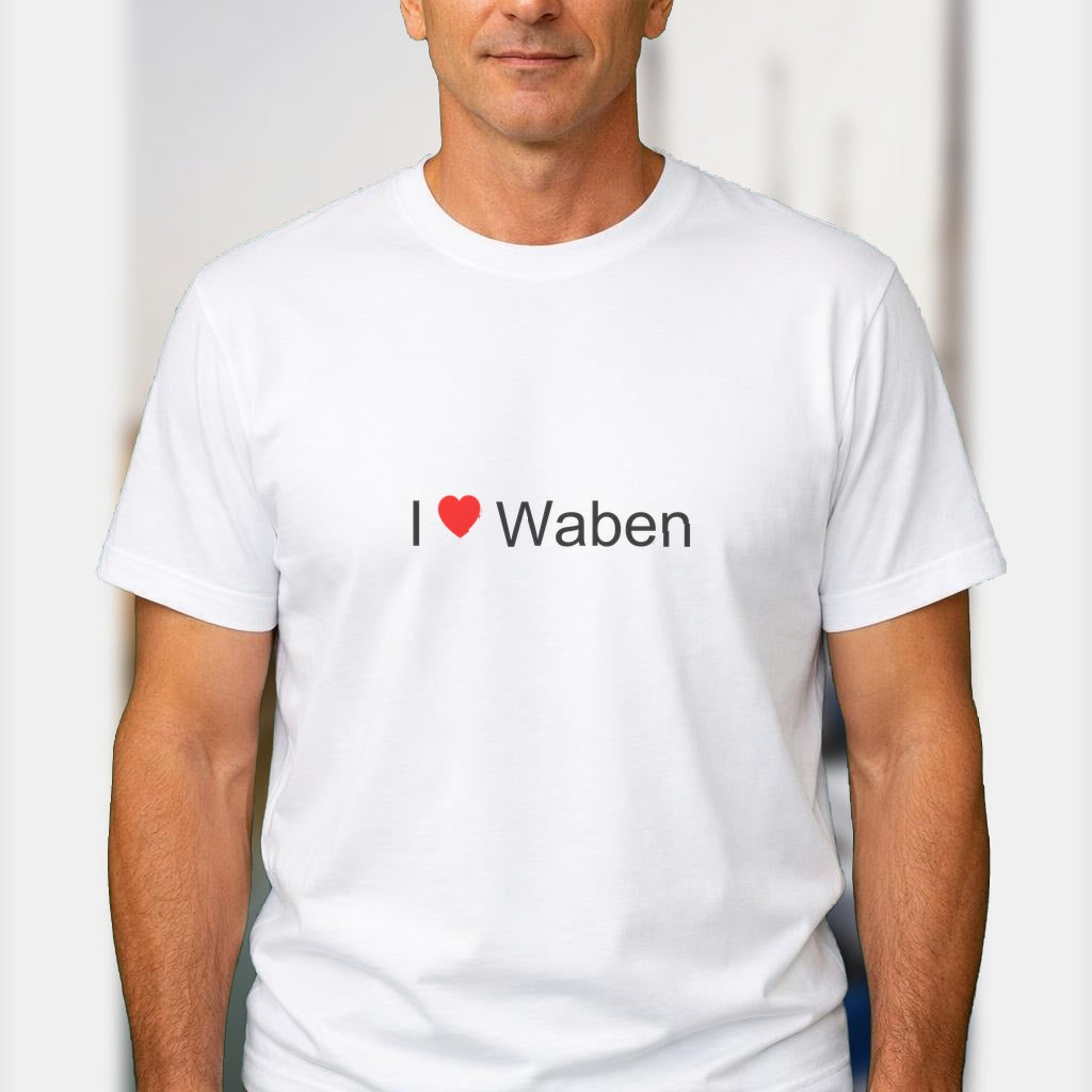 T-shirt I love waben