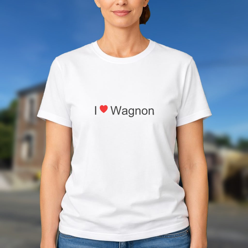 T-shirt I love wagnon