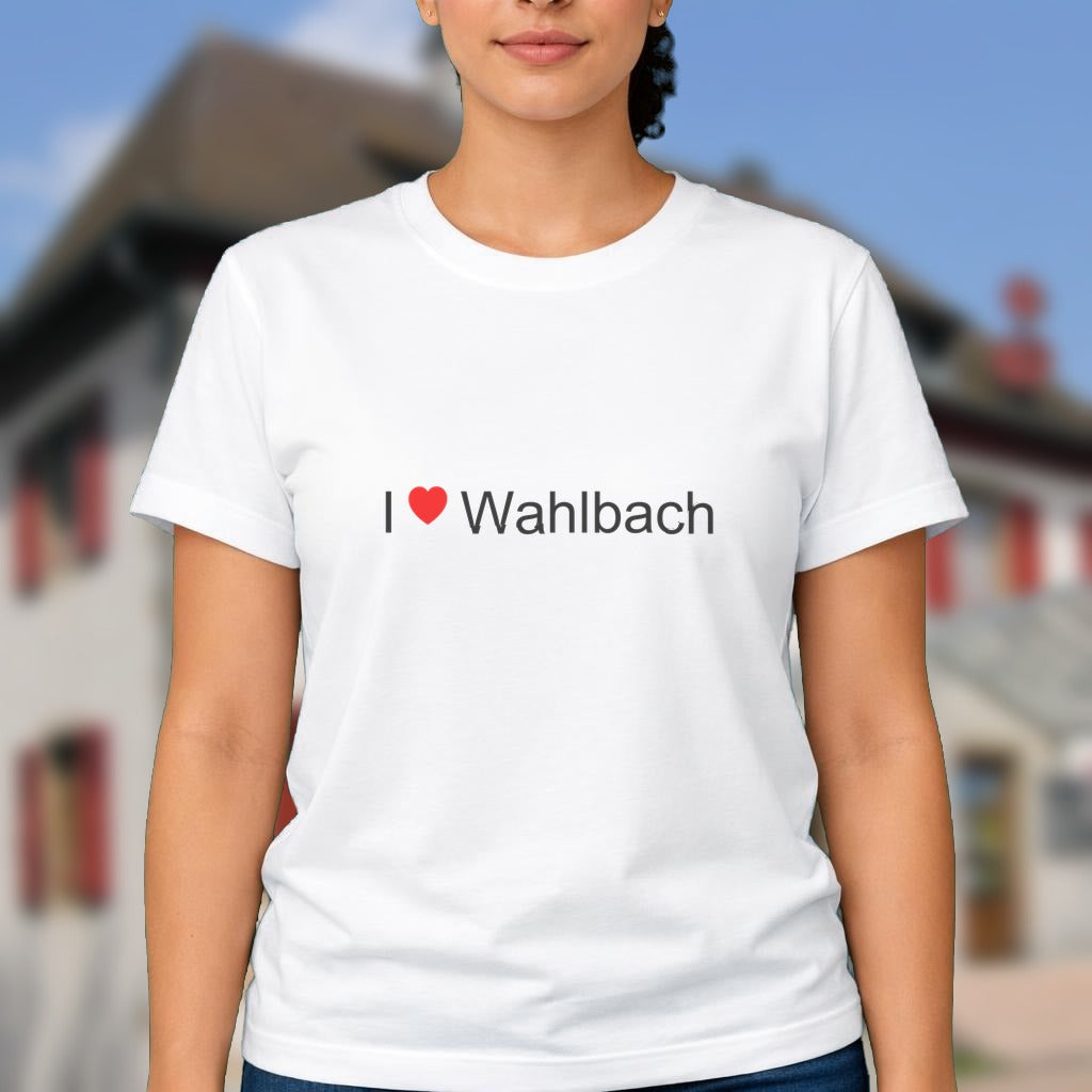 T-shirt I love wahlbach