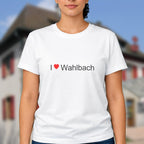 T-shirt I love wahlbach