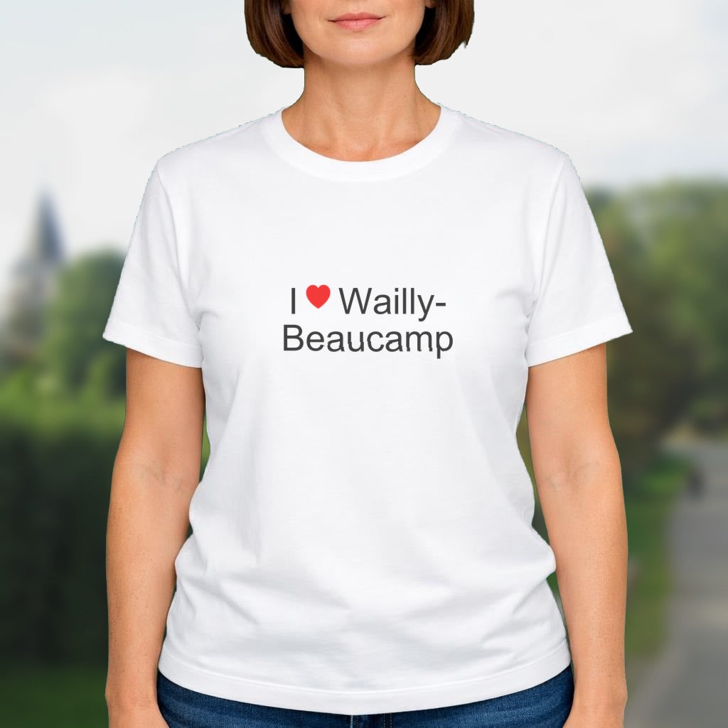 T-shirt I love wailly-beaucamp