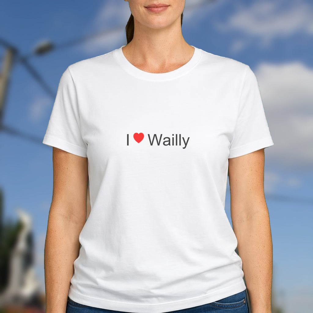 T-shirt I love wailly