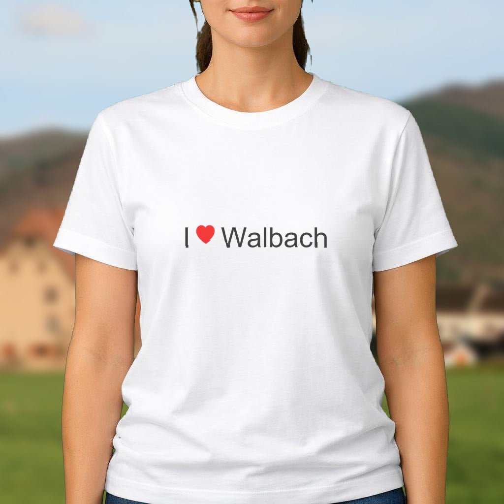 T-shirt I love walbach