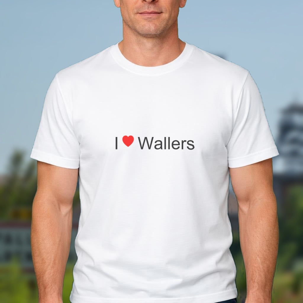 T-shirt I love wallers