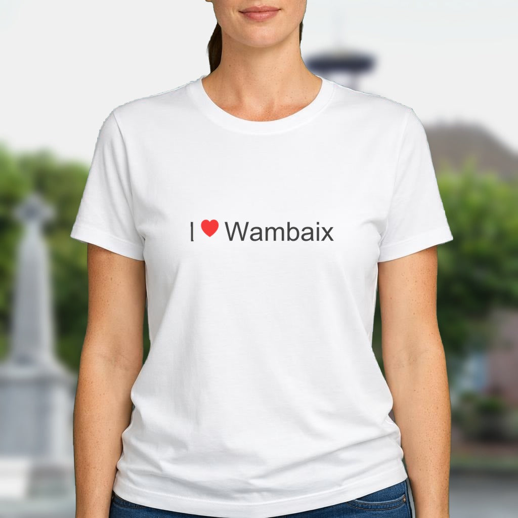 T-shirt I love wambaix