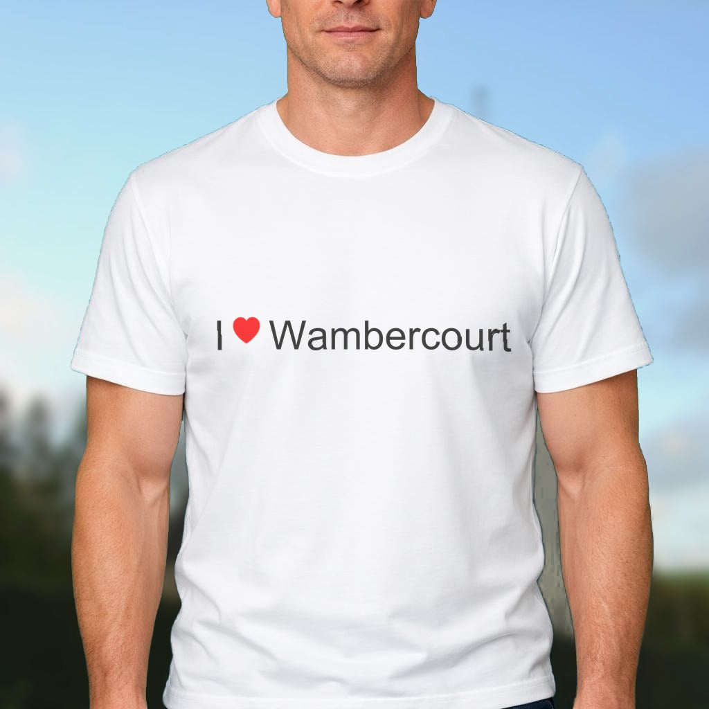 T-shirt I love wambercourt