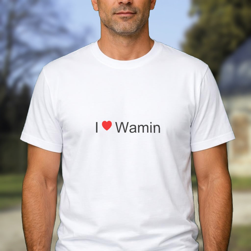 T-shirt I love wamin