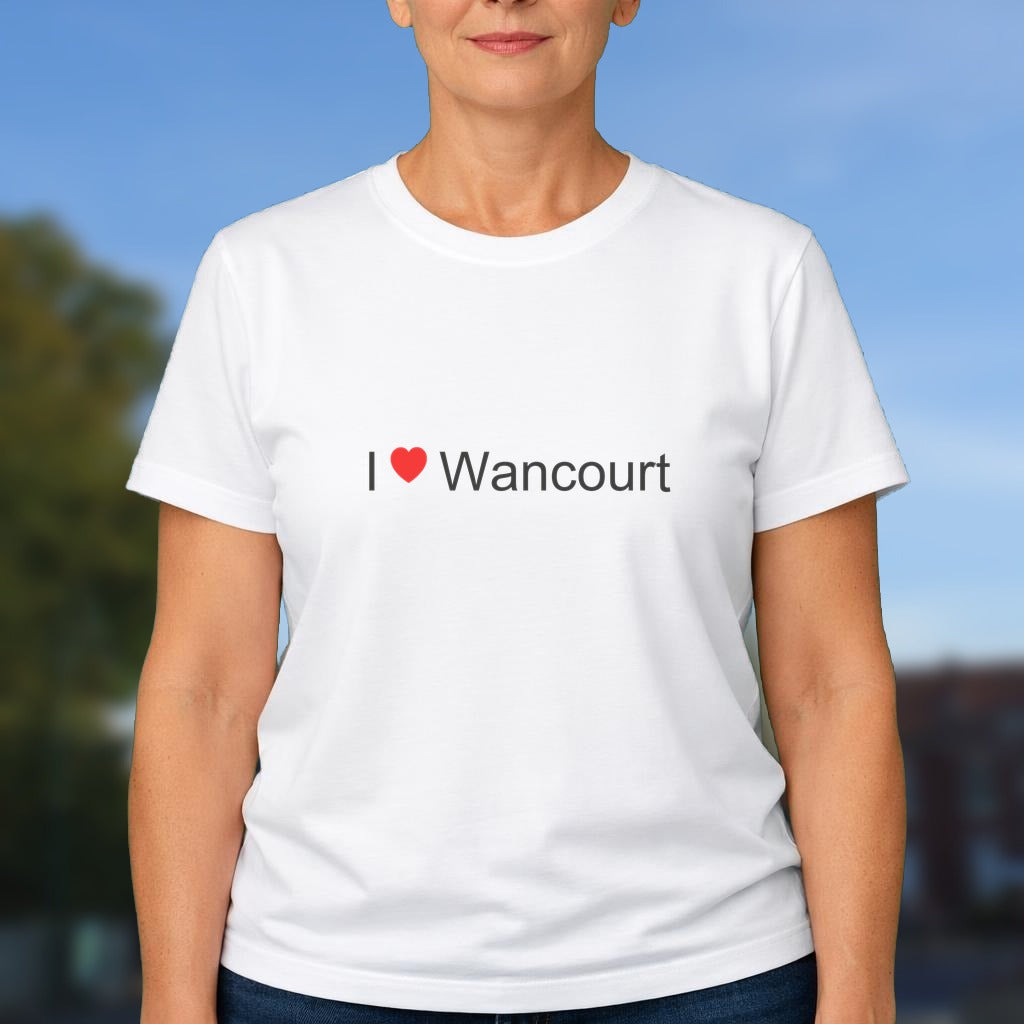 T-shirt I love wancourt