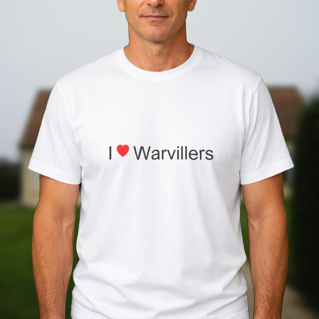 T-shirt I love warvillers