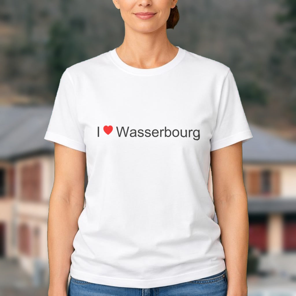T-shirt I love wasserbourg