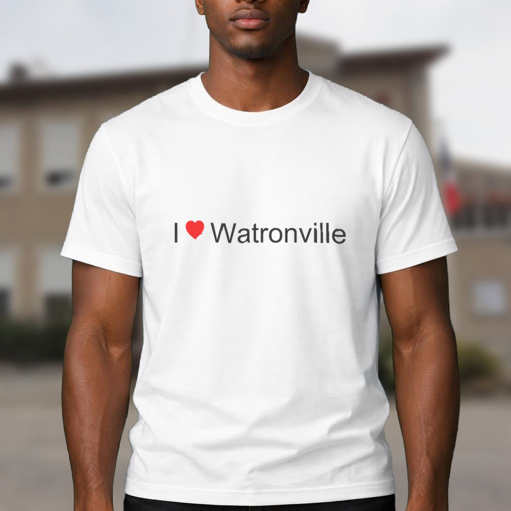 T-shirt I love watronville