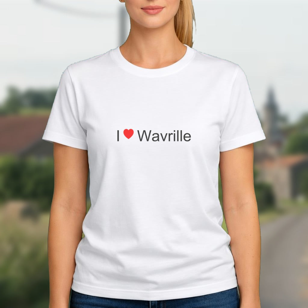 T-shirt I love wavrille