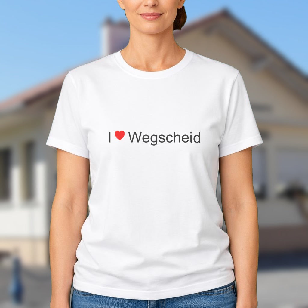 T-shirt I love wegscheid