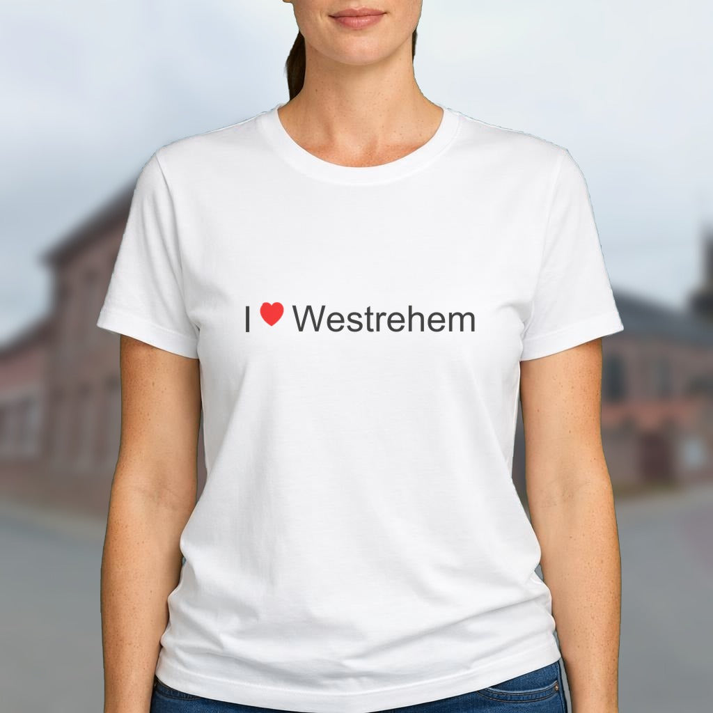 T-shirt I love westrehem