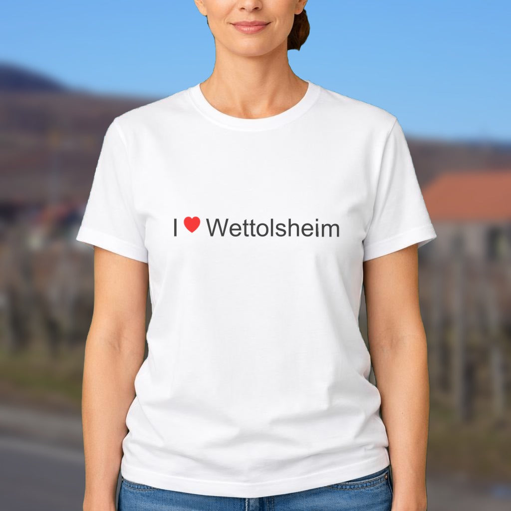 T-shirt I love wettolsheim