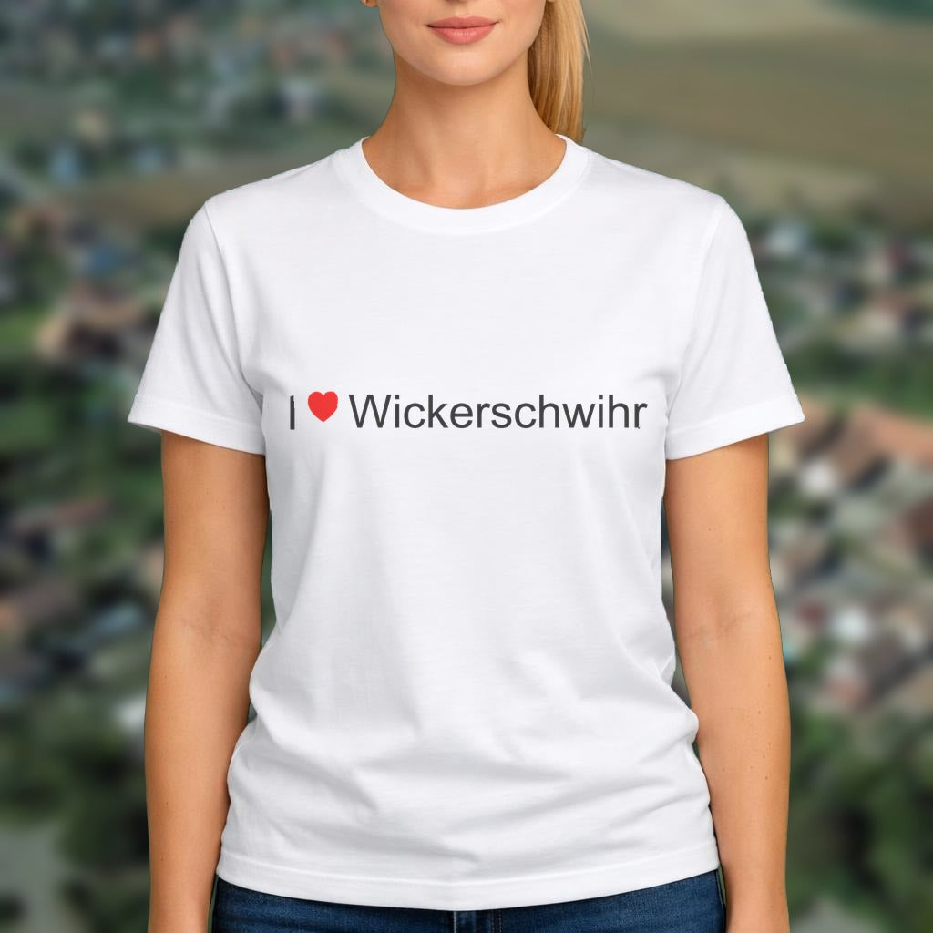T-shirt I love wickerschwihr