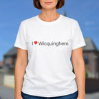 T-shirt I love wicquinghem