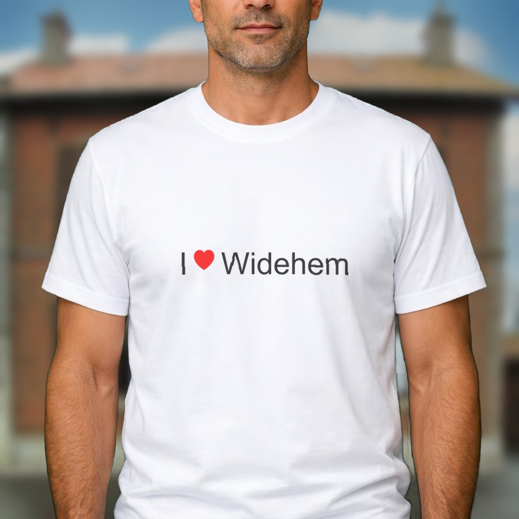 T-shirt I love widehem