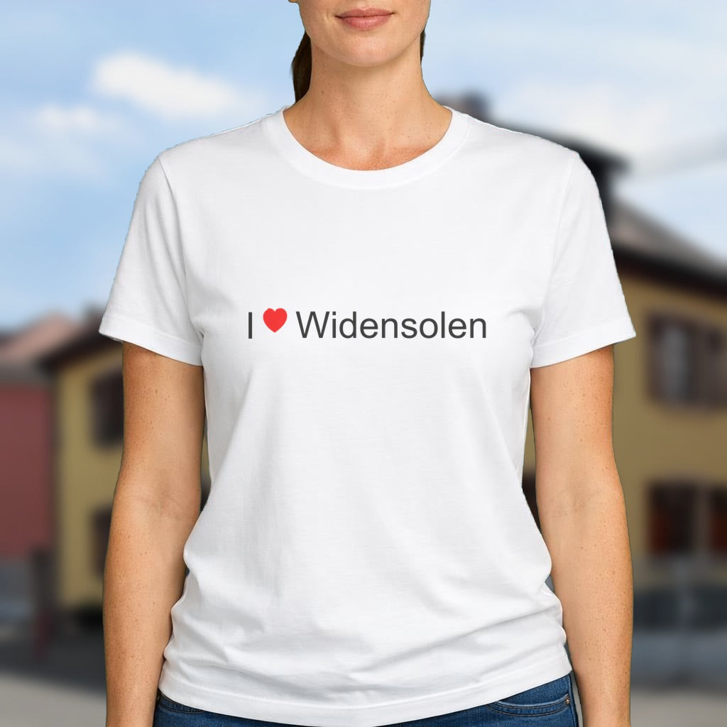 T-shirt I love widensolen