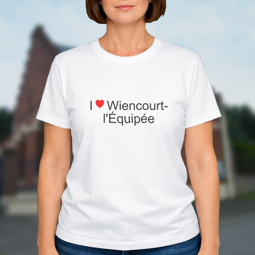 T-shirt I love wiencourt-l'équipée