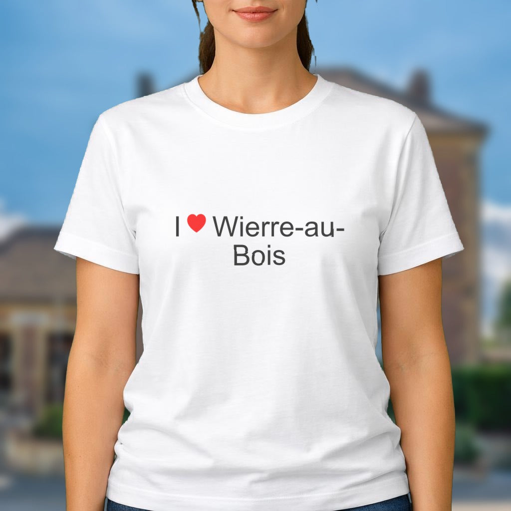 T-shirt I love wierre-au-bois