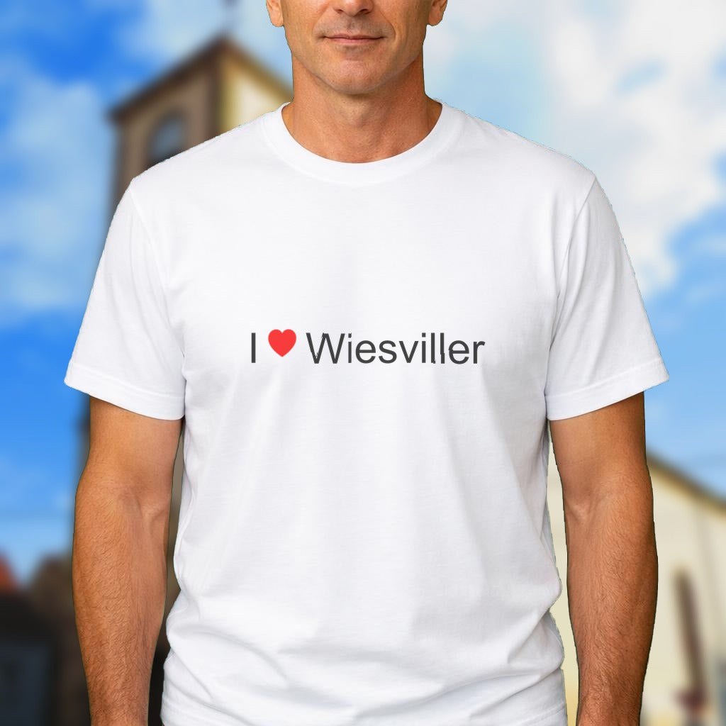 T-shirt I love wiesviller