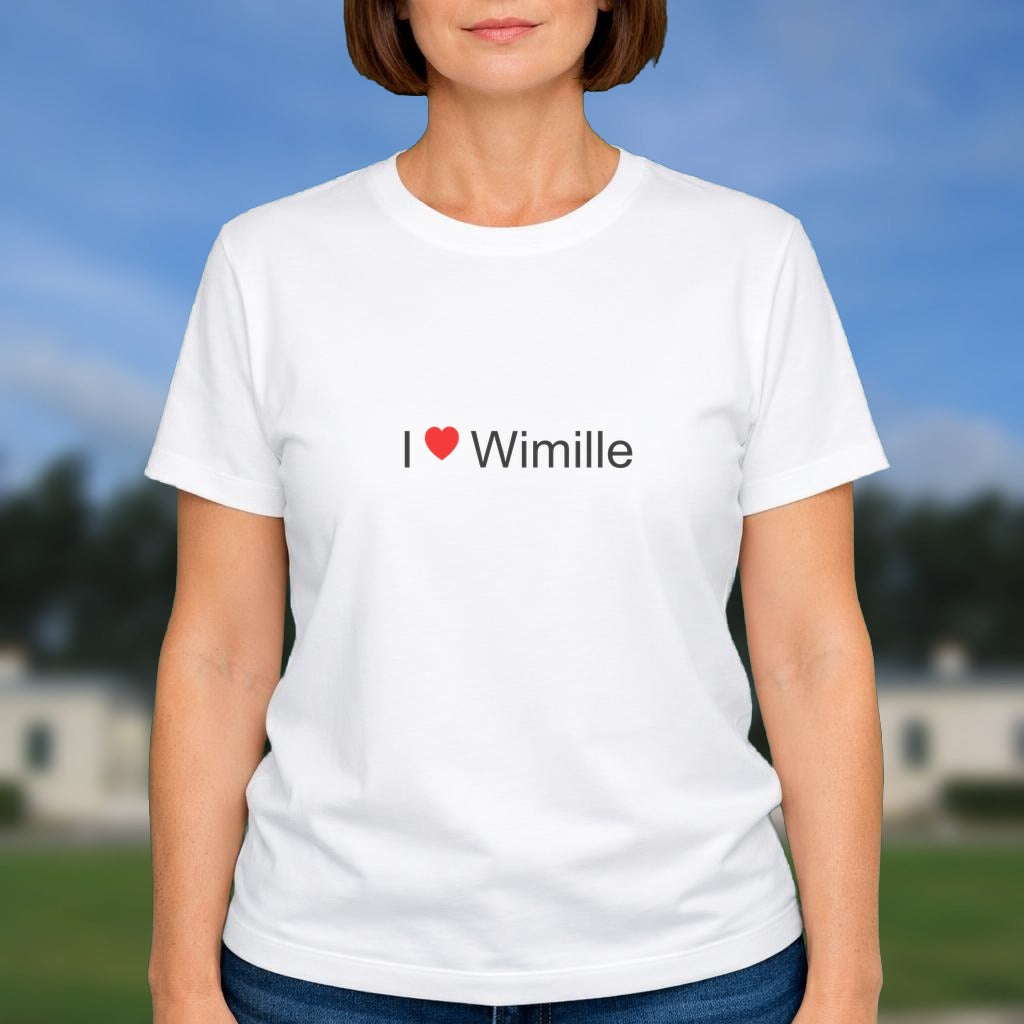 T-shirt I love wimille