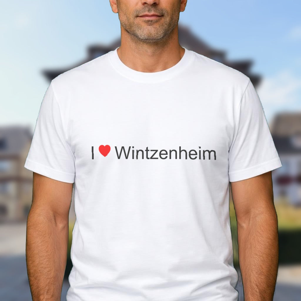T-shirt I love wintzenheim