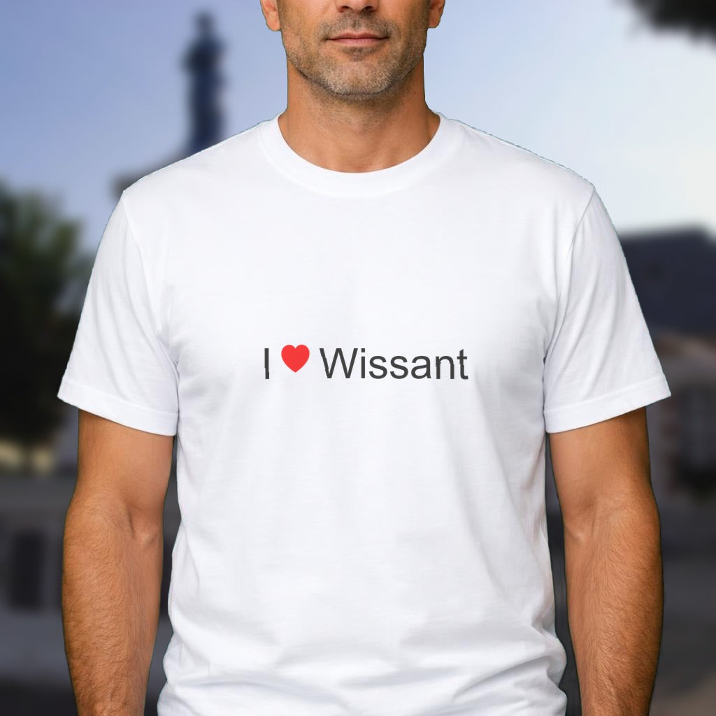 T-shirt I love wissant