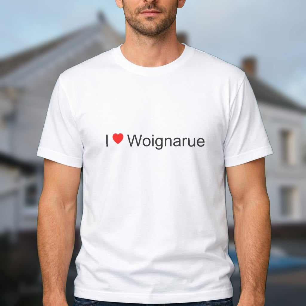 T-shirt I love woignarue