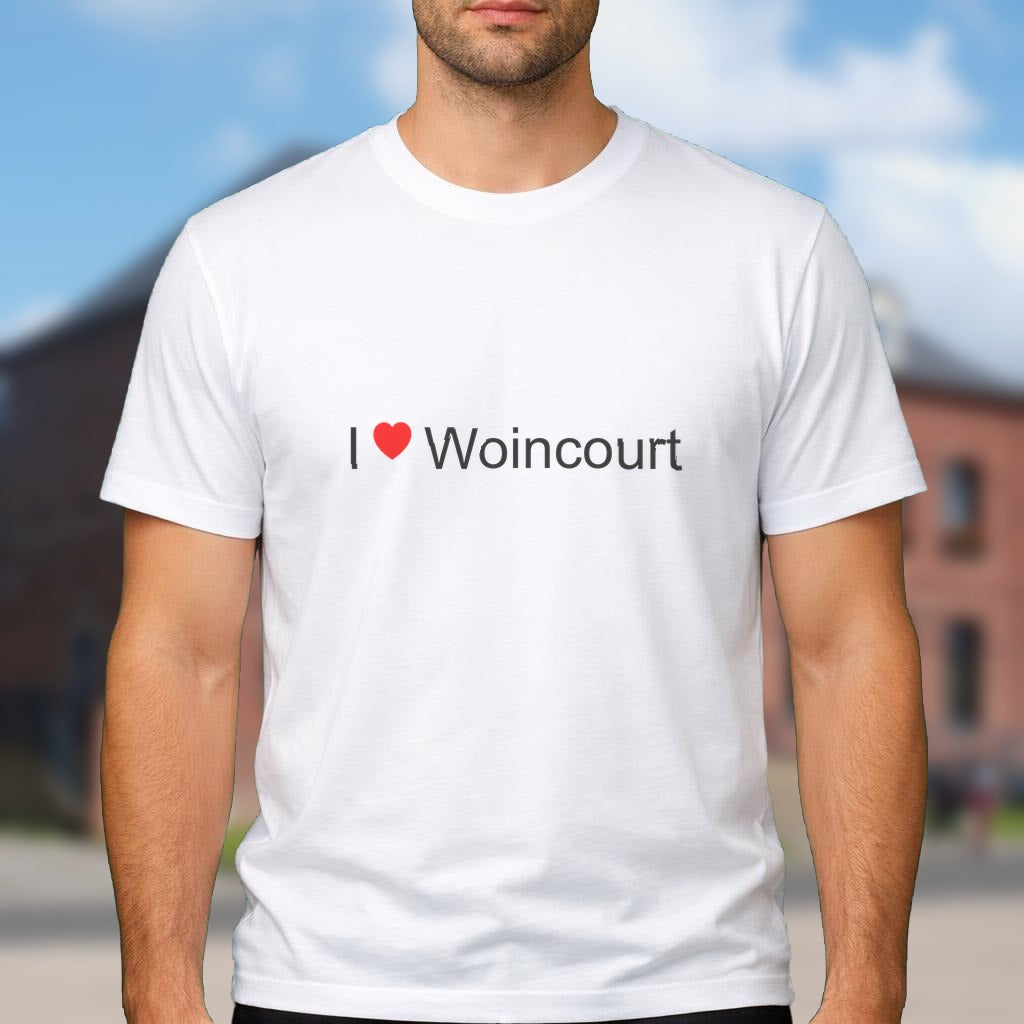 T-shirt I love woincourt