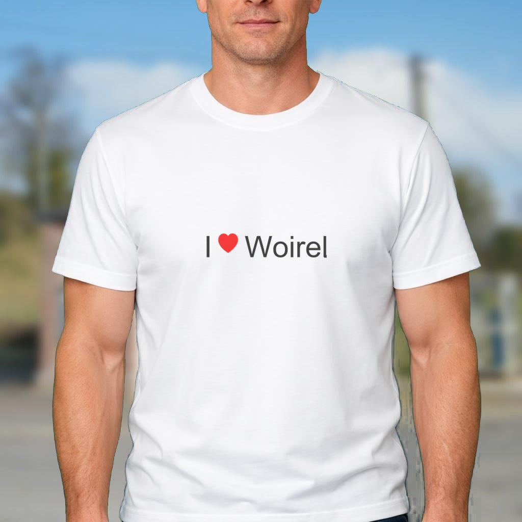 T-shirt I love woirel