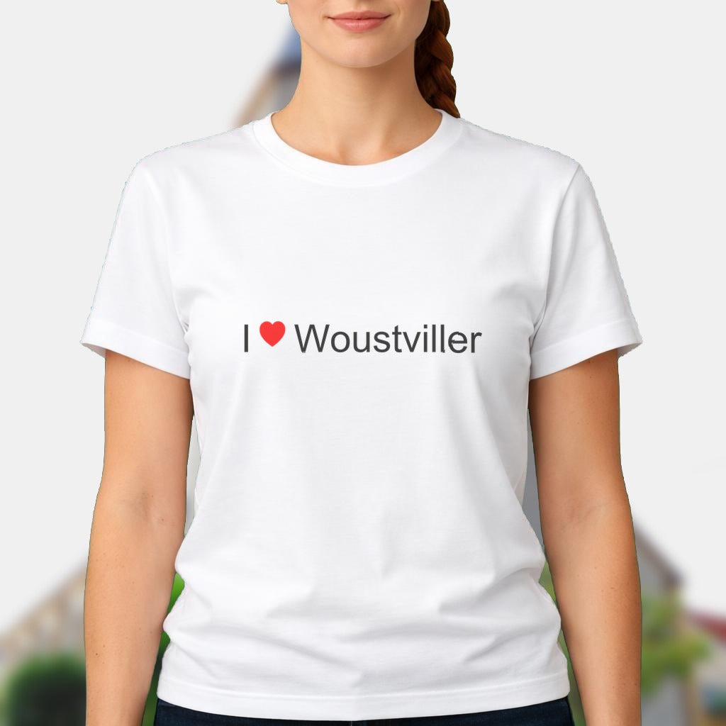 T-shirt I love woustviller