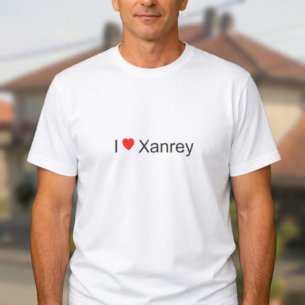 T-shirt I love xanrey
