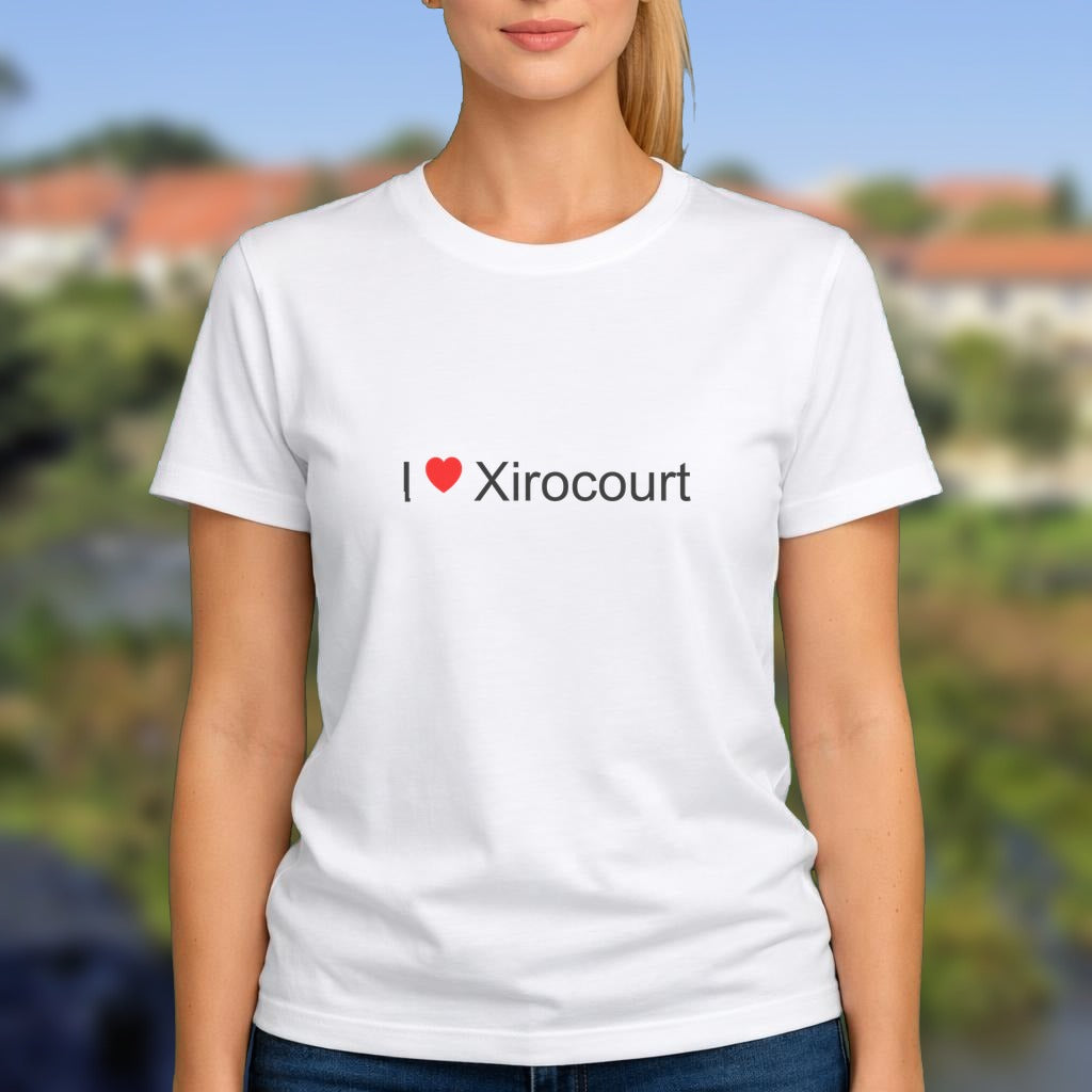 T-shirt I love xirocourt