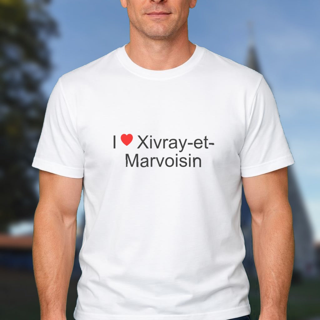 T-shirt I love xivray-et-marvoisin
