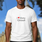 T-shirt I love xivry-circourt