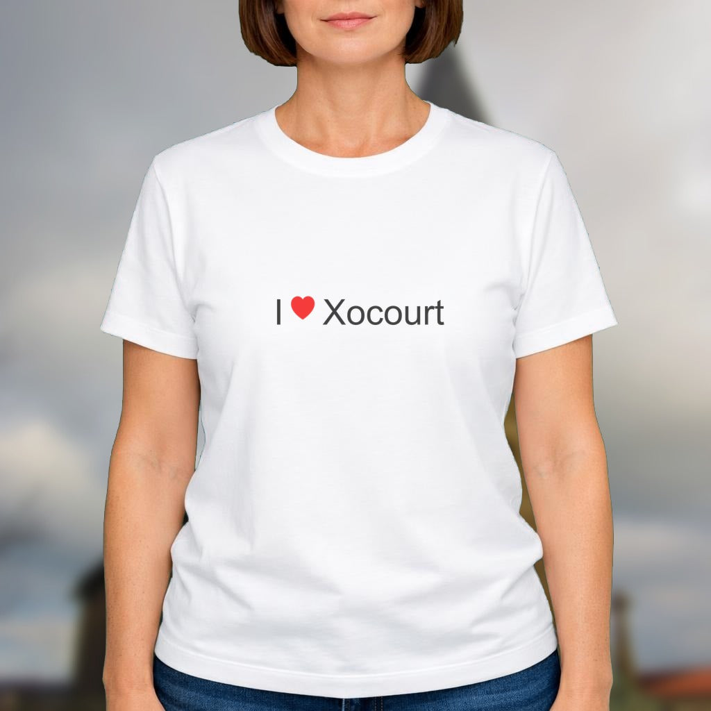 T-shirt I love xocourt