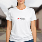 T-shirt I love xures