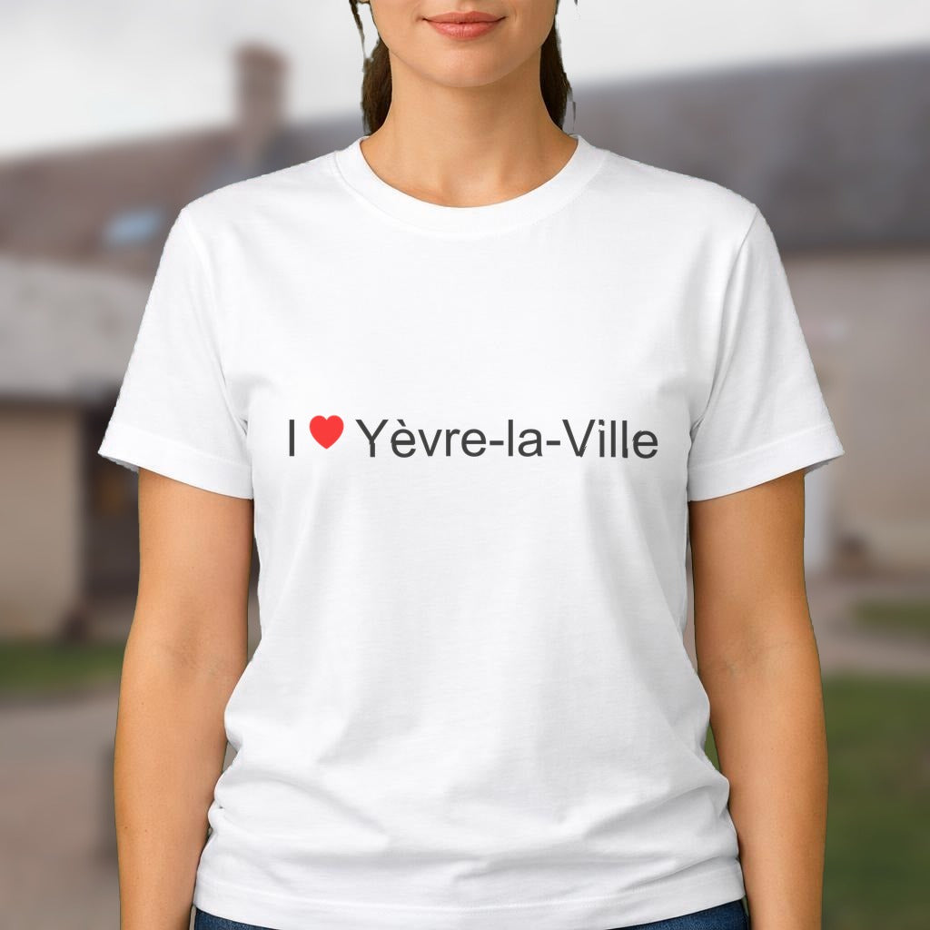T-shirt I love yèvre-la-ville