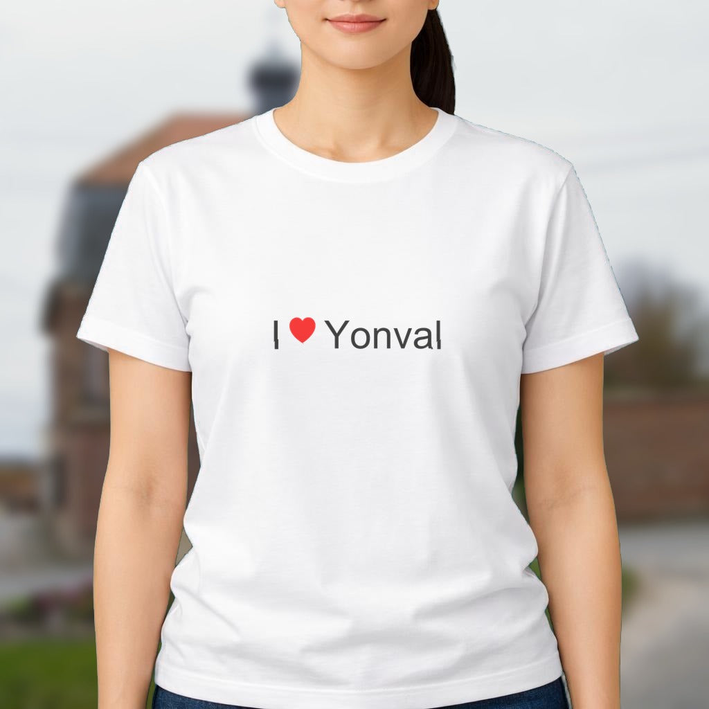 T-shirt I love yonval