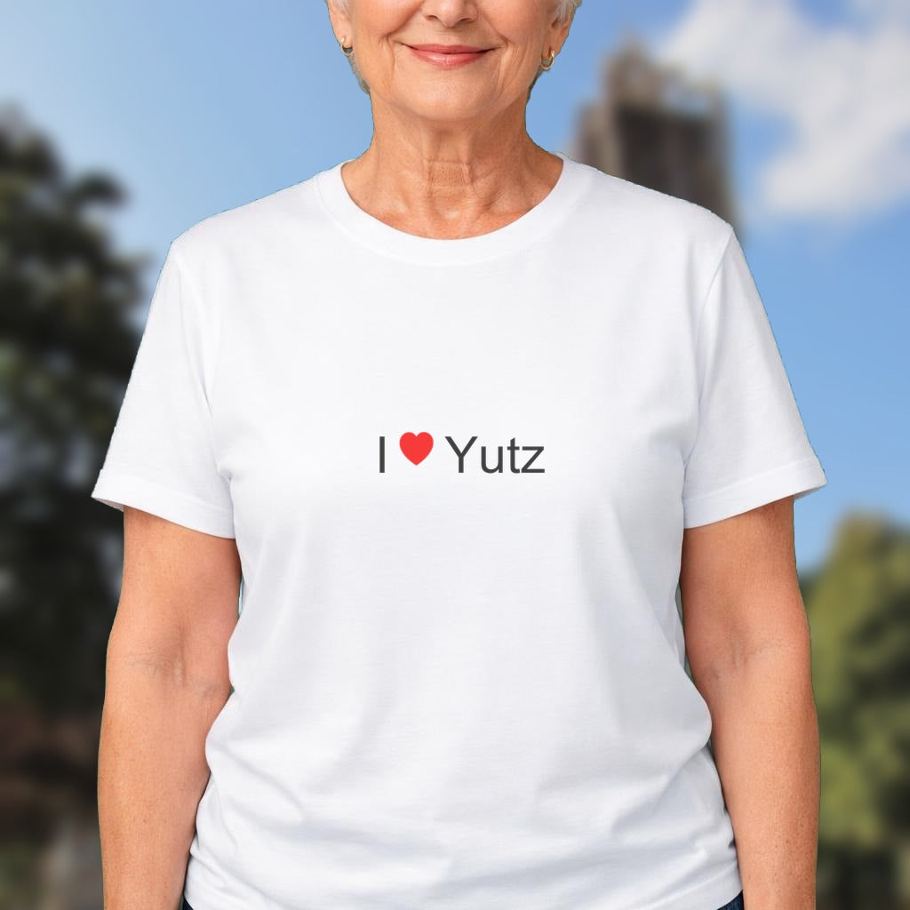 T-shirt I love yutz