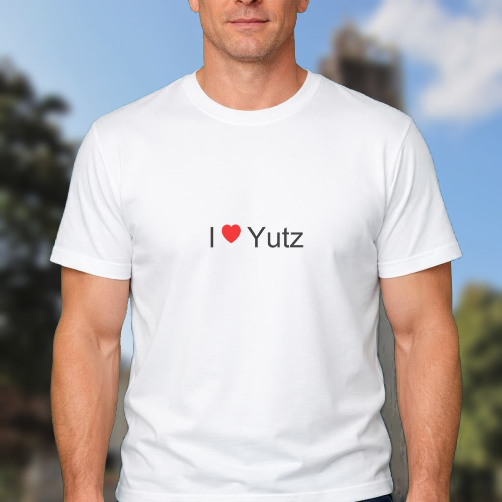 T-shirt I love yutz