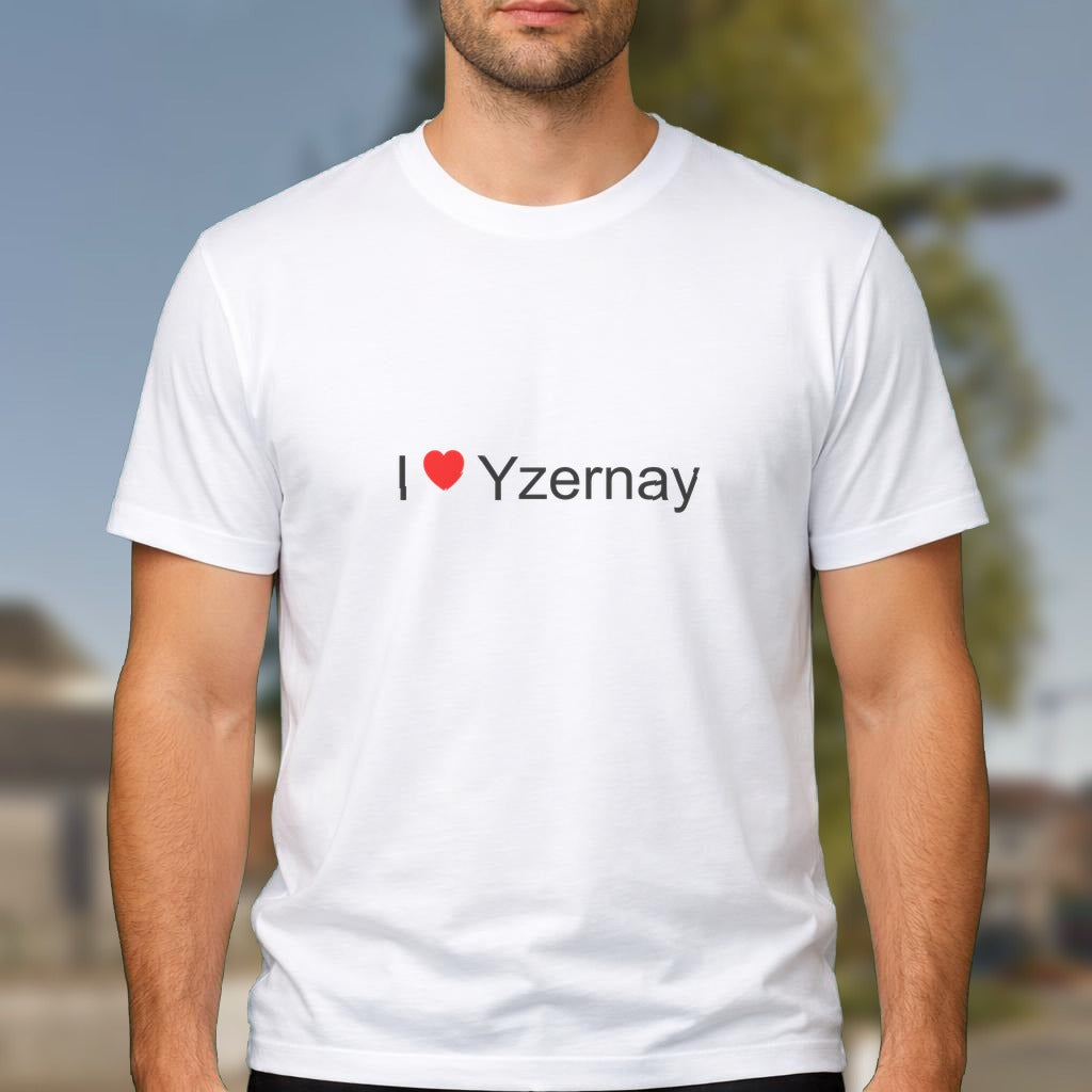 T-shirt I love yzernay